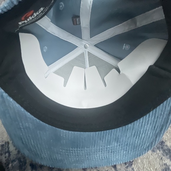 GRIFFIN ARCHER LOGO Corduroy Hat By Pukka Blue‎ Adjustable New - Picture 6 of 7